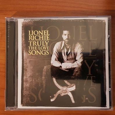 LIONEL RICHIE truly the love songs PMDC Germany EX/EX (CD Album, Pop, Motown)
