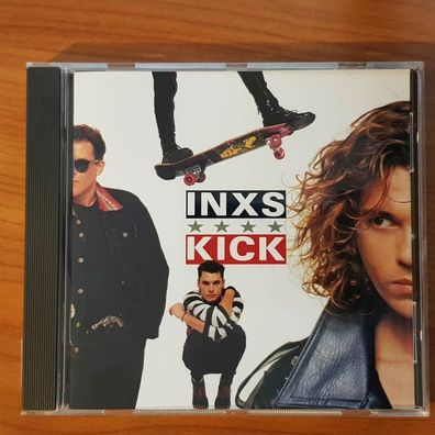 INXS kick PMDC FRANCE VG/EX (CD Album, Pop, Mercury)