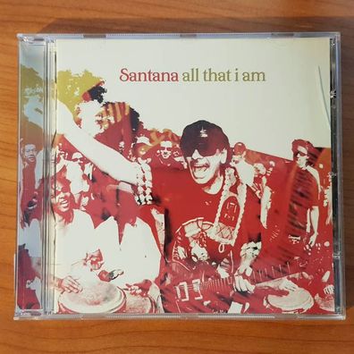 Santana all that i am EUROPE EX/EX (CD Album, Pop, Arista)