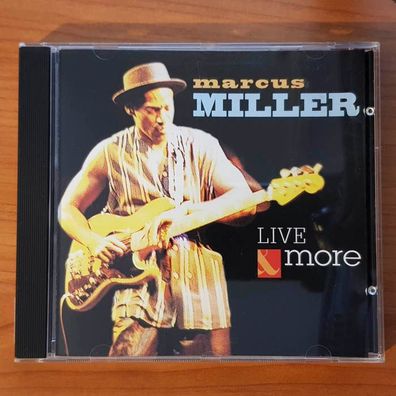 MARCUS MILLER live & more EX/EX (CD Album, Jazz, Dreyfus Jazz)