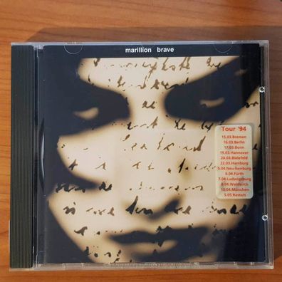 Marillion brave Holland EX/EX (CD Album, Pop, EMI)