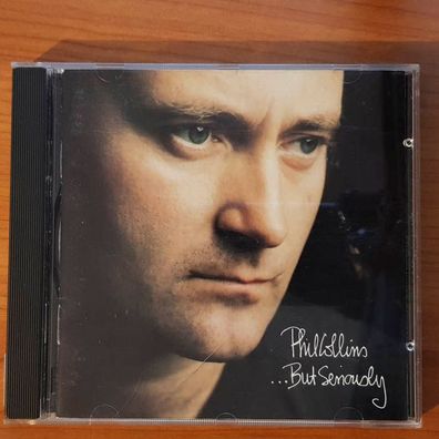 PHIL Collins but seriously WEA Manufacturing USA EX/VG+ (CD Album, Pop)