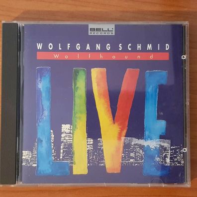 Wolfgang SCHMID wolfhound live P+O Germany EX/VG+ (CD Album, Jazz, Bell)