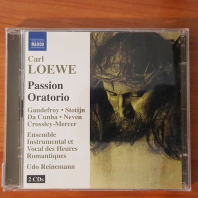 UDO Reinemann carl loewe passion oratorio NM/EX (2CD, Klassik, Naxos)