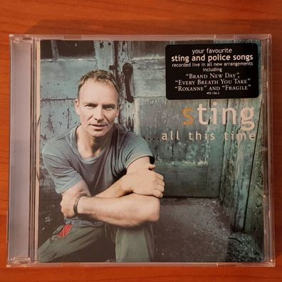 STING all this time EDC Germany VG+/EX (CD Album, Pop, A&M)