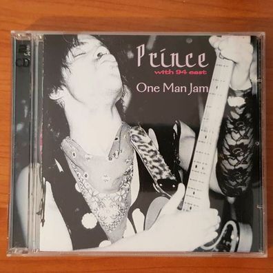 PRINCE with 94 east - one man jam EX/EX (2CD, Funk, Snapper)