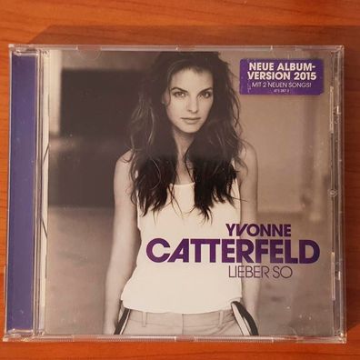YVONNE Catterfeld lieber so VG+/EX (CD Album, Pop, Polydor)