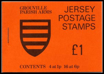 JERSEY Markenheftchen Nr MH 0-18 postfrisch S00A4A6