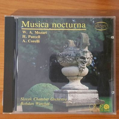 BOHDAN Warchal musica nocturna Czecheslowakia EX/EX (CD Album, Klassik, Opus)