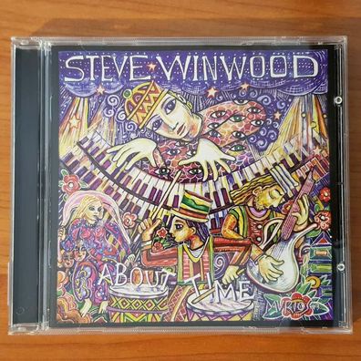STEVE Winwood about time EU EX/EX (CD Album, Pop, Sanctuary)