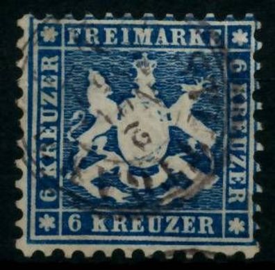 Württemberg Ausgabe VON 1863 Nr 27c zentrisch gestempelt gep X6BBBBA