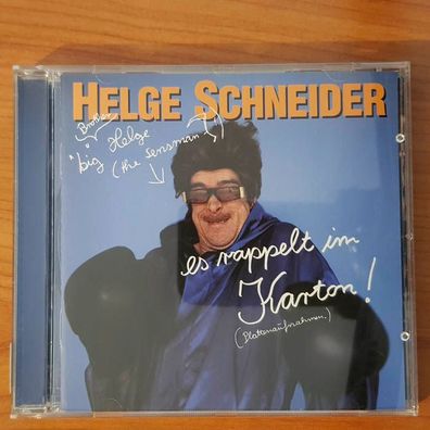 HELGE Schneider es rappelt im karton NM/EX (CD Album, Pop, EMI Electrola)