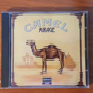 CAMEL mirage FULL SILVER PMDC Germany NM/EX (CD Album, Pop, Deram)