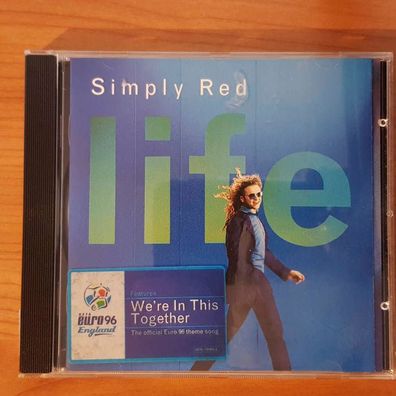 SIMPLY RED life WME Germany EX/EX (CD Album, Pop, EastWest)