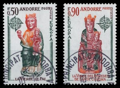 Andorra FRZ.-POST Nr 258-259 gestempelt X0407AA