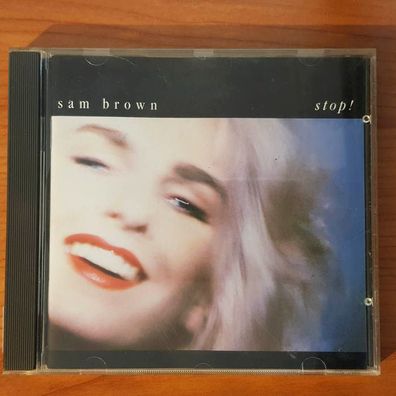 SAM BROWN stop! WGER EX/VG+ (CD Album, Pop, A&M)