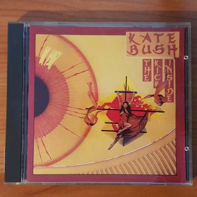 KATE BUSH the kick inside FULL SILVER WGER EX/VG+ (CD Album, Pop, EMI)