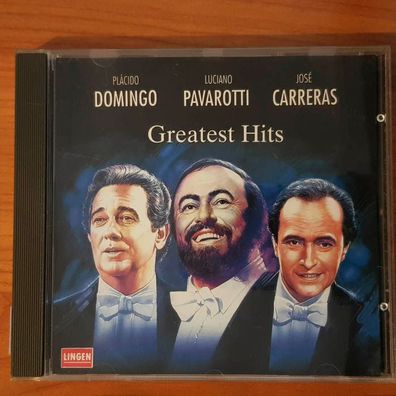 Domingo / Pavarotti / Carreras greatest hits VG+/VG+ (CD Album, Klassik, ART)