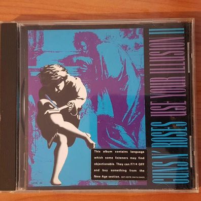 GUNS N' ROSES use your illusion ii EX/EX (CD Album, Pop, Geffen)