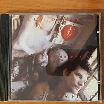 WILLY Deville backstreets of desire WME Germany EX/EX (CD Album, Pop, East West)