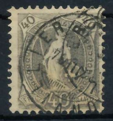 Schweiz Stehende Helvetia Nr 61XA gestempelt X6AA546