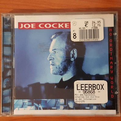 JOE COCKER no ordinary world EMI UDEN EX/EX (CD Album, Pop, Parlophone)