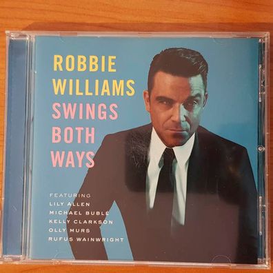 ROBBIE Williams swings both ways VG+/VG+ (CD Album, Pop, Island)
