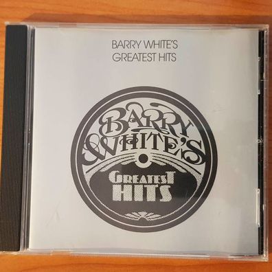 BARRY WHITE greatest hits Germany EX/VG+ (CD Album, Pop, Mercury)