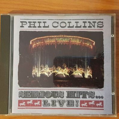 PHIL Collins serious hits live! RSA Germany VG+/VG+ (CD Album, Pop, WEA)