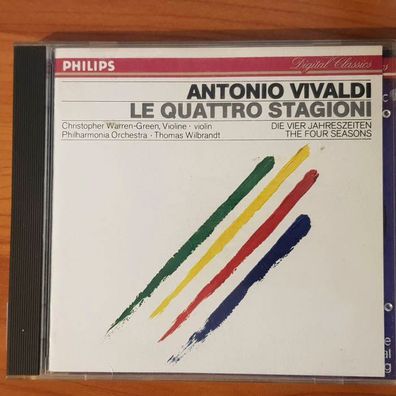 Christopher WARREN-GREEN vivaldi - le quattro stagioni FULL SILVER EX/VG