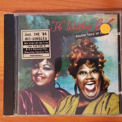 THE Weather GIRLS double tons of fun Germany VG+/VG+ (CD Album, Pop, East West)