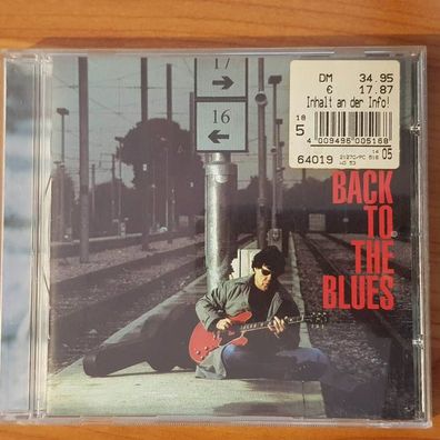 GARY MOORE back to the blues EX/EX (CD Album, Pop, Sanctuary)