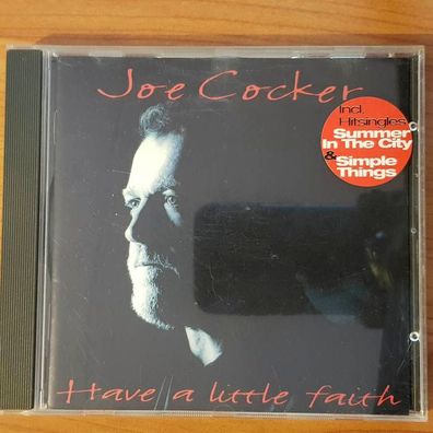 JOE COCKER have a little faith EX/EX (CD Album, Pop, Capitol)