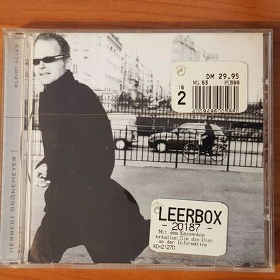 Herbert Grönemeyer bleibt alles VG+/VG+ (CD Album, Pop, EMI)