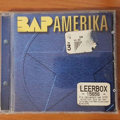 BAP amerika EX/VG+ (CD Album, Pop, EMI Electrola)