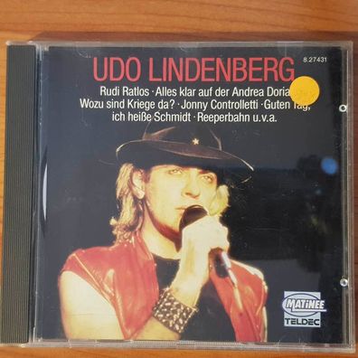 UDO Lindenberg udo lindenberg WGER VG/VG+ (CD Album, Pop, Matinee / Teldec)