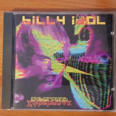 BILLY IDOL cyberpunk EX/EX (CD Album, Pop, Chrysalis)