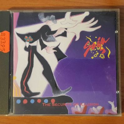 SAGA the security of illusion FULL SILVER Germany EX/EX (CD Album, Pop, Polydor)