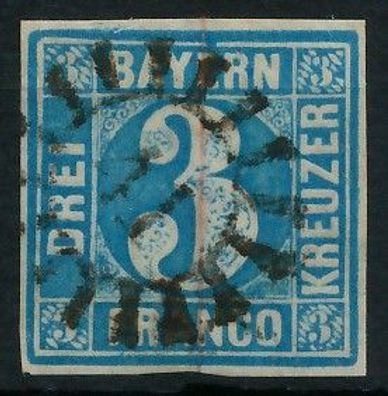 BAYERN Mühlradstempel AUF Nr 2* gMR 41 zentrisch gestempelt X6DE03A