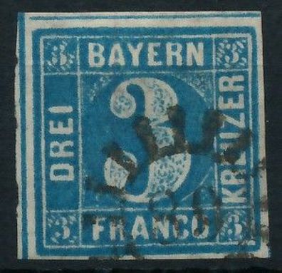 BAYERN Mühlradstempel AUF Nr 2II gMR 89 ZENTR- X6DE102