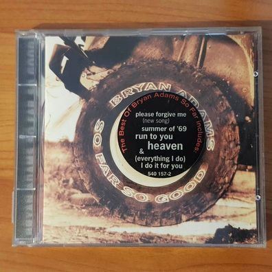 BRYAN ADAMS so far so good VG/EX (CD Album, Pop, A&M)