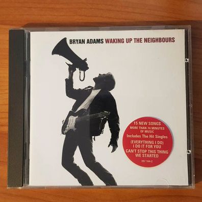 BRYAN ADAMS waking up the neighbours Germany VG/EX (CD Album, Pop, A&M)