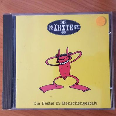 DIE ÄRZTE bestie in menschengestalt PMDC Germany VG/VG+ (CD Album, Pop)
