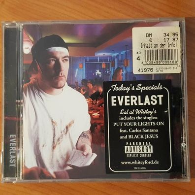 Everlast eat at whitley's EUROPE EX/EX (CD Album, Pop, Tommy Boy)