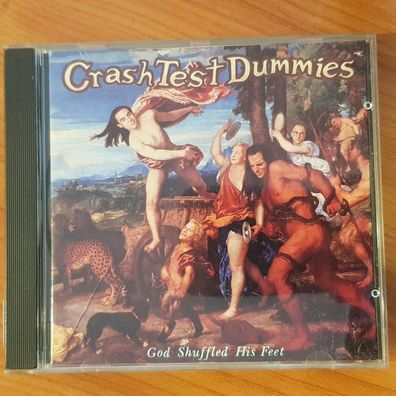 CRASH TEST Dummies god shuffled his feet EX/VG+ (CD Album, Pop, Arista)
