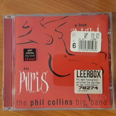 THE PHIL Collins BIG BAND a hot night in paris EX/EX (CD Album, Pop, WEA)