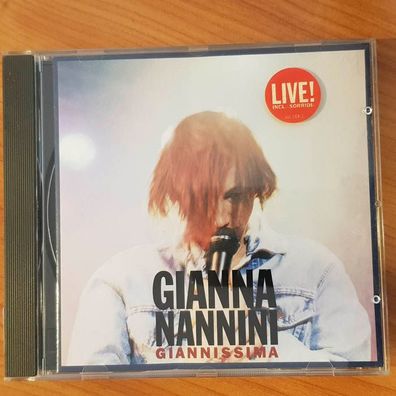 GIANA Nannini giannissima live WGER VG/VG+ (CD Album, Pop, Metronome)