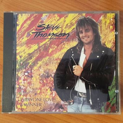 STEVE Thomson everyone loves a winner FULL SILVER PDO WGER VG+/VG+ (CD Album)