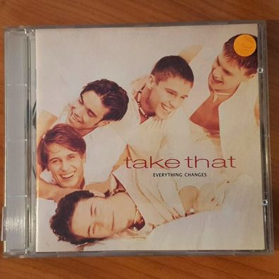 TAKE THAT everything changes VG+/VG+ (CD Album, Pop, RCA)