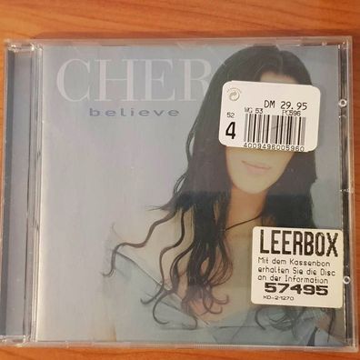 CHER believe Germany EX/EX (CD Album, Pop, WEA)